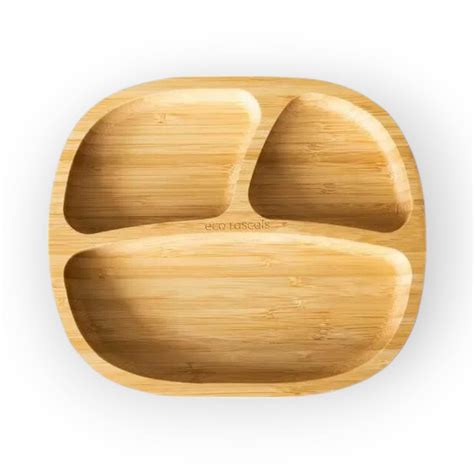 Eco rascals Bamboo Classic Toddler Plate – BabyAmore