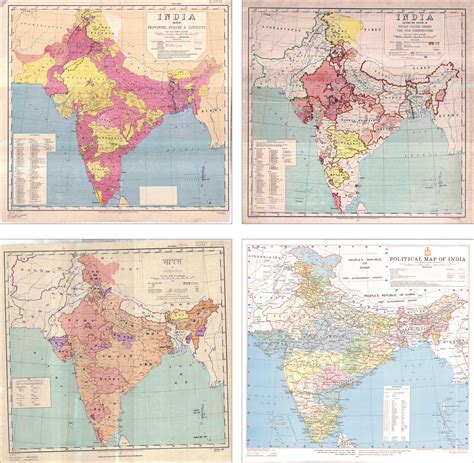 Maps and Milestones in India’s history