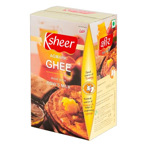 Ksheer Cow Ghee Slowly cooled for a unique grainy texture | Enhances d ...