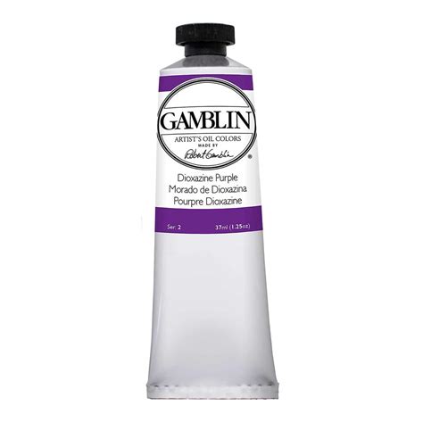 Gamblin Artist Grade Oil Colors, 37mL , Color: Dioxazine Purple | Michaels