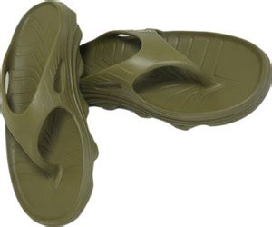 Doubleu Men Riva Thong Olive Green Flip Flops - Buy Doubleu Men Riva ...