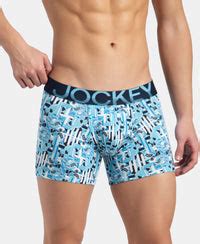 Buy Super Combed Cotton Elastane Stretch Printed Trunk with Ultrasoft ...
