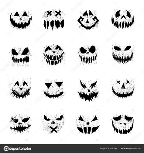 Halloween Scary Faces