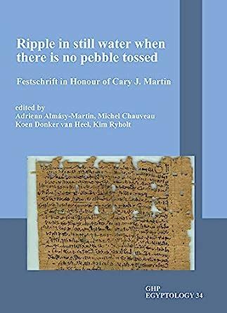 Buy Ripple in still water when there is no pebble tossed: Festschrift ...