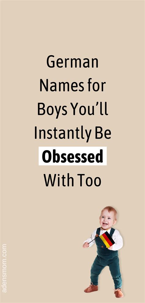 German baby names – Artofit