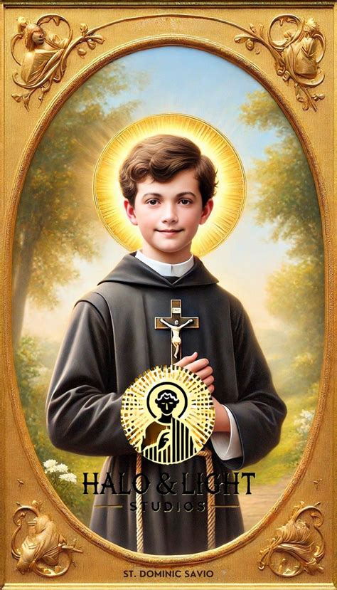 Saint Dominic Savio - Patron Saint of Youth | Catholic Digital Print - Etsy