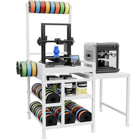 3D Printer Table with Filaments Storage – Extendable 3D Printer Stand ...