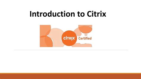 Image result for Citrix Basics