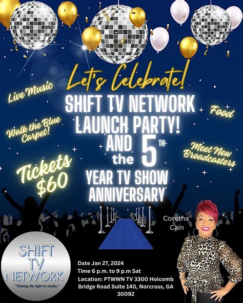 Shift TV Networks Launch Party & 5th Year TV Show Anniversary, PTWWN ...