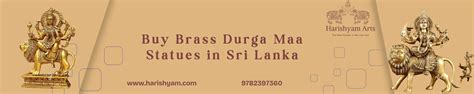 Brass Durga Maa Idol & Statue Collection Sri Lanka