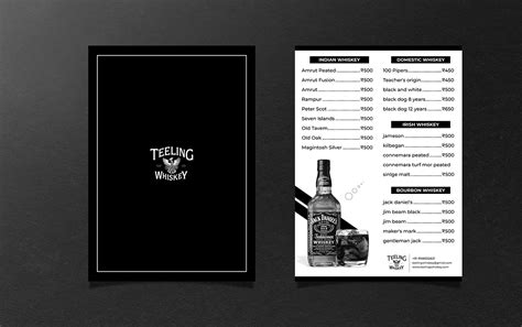 Menu Card in MS Design 的图像结果