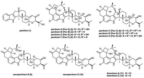 Influence of Environmental Factors on the Production of Penitrems A–F ...