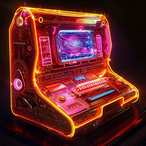 Old Computer Screen Retro-Futuristic Style 的图像结果