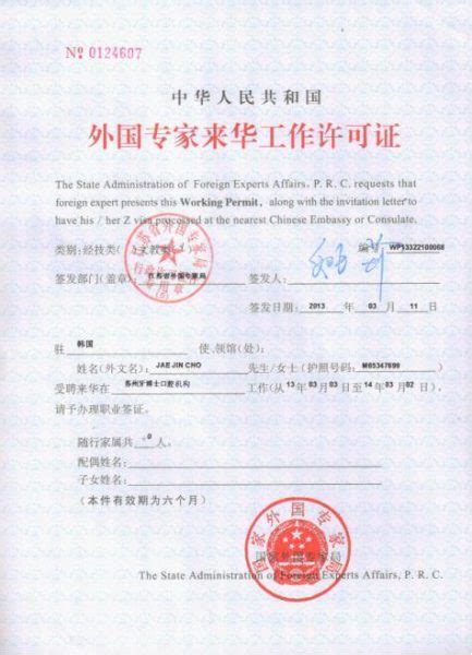 去中国签证，Z类工作签证，准备材料与经验分享（可代办） | 办理中国签证