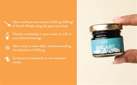 Samah Shilajit Resin 30g - 100% Pure & Natural Potent Supplement ...