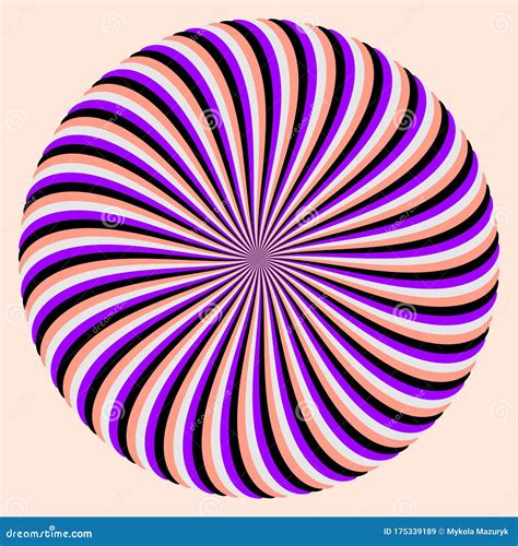 Color Optical Illusion By Assimilation And Contrast Vector Illustration ...
