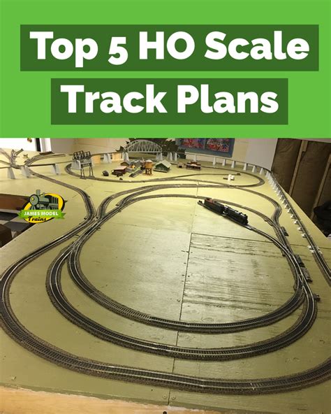 Top 5 HO Scale Train Layout Plans | Ho train layouts, Model train ...