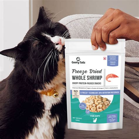 Buy Freeze-Dried Shrimp Treats for Cats – GoofyTails