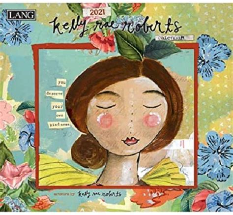 Kelly Rae Roberts 2021 Calendar : Lang Companies, Inc.: Amazon.in: Books