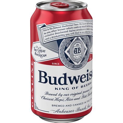 Budweiser Can