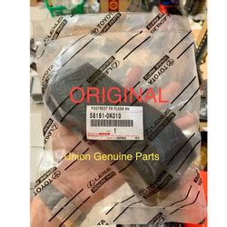 Jual Tatakan Tempat Senderan Kaki Foot Rest Matic Innova Fortuner Hilux ...