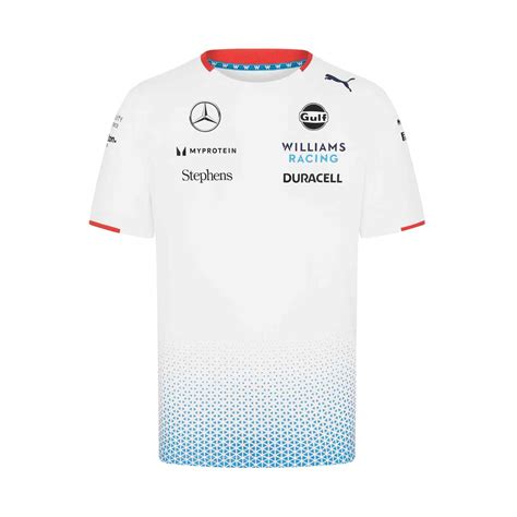 Williams Racing 2024 Team T-Shirt - White - Motorsport Direct
