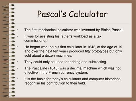 Image result for Blaise Pascal Calculator
