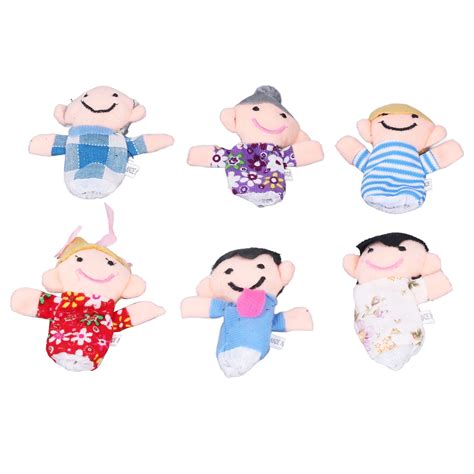 Buy Fyydes Finger Puppet Set,Cute Finger Puppet,6pcs Finger Puppet Set ...