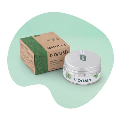 T-Brush Nane Aromalı Florürsüz Diş Macunu 90 Tablet - Yerli Tüket