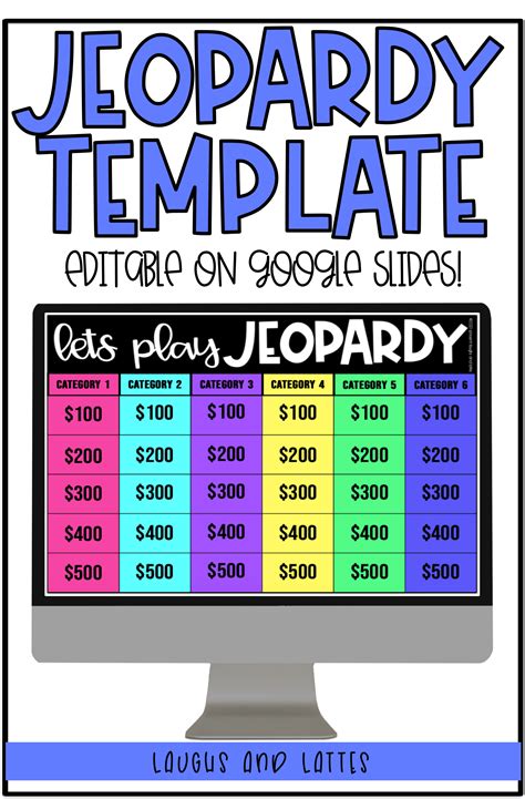 Jeopardy Game Template Google Slides, You Can Make A Copy Of This ...