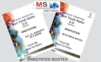 Buy BTR 2.0 FILLED ANNOTED (laser HD COLOURED PRINT) BY dr. ZAINAB VORA ...