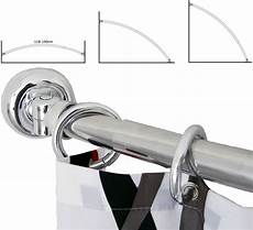 Shower Curtain Poles by Telescopic Extendable Curved Rail Bath Shower Curtain Pole Shower Curtain Poles