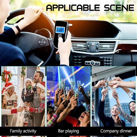 Alcohol Breathalyzer, Professional Grade Accuracy Alcohol Breath Tester ...