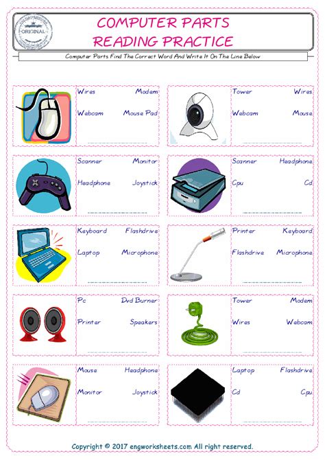 ESL Worksheet Computer 的图像结果