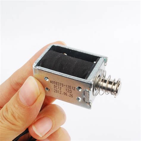 Buy DOWONSOL DC12V 10.8W 750g Force 10mm Stroke Push Open Frame ...