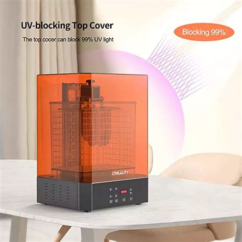 Creality UW-02 Washing and Curing Machine features