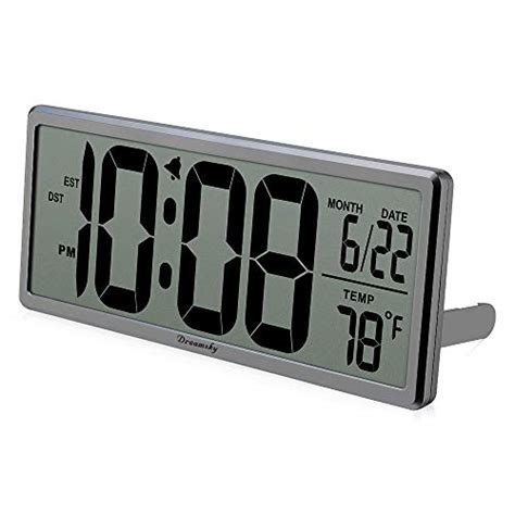 DreamSky Extra Large Digital Wall Clock, Desk Clock, India | Ubuy