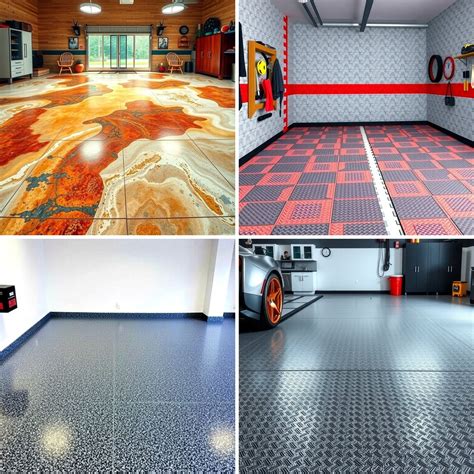 25 Garage Flooring Ideas for Durability and Style