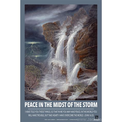 Peace in the Midst of the Storm - 24x36 - Poster | Jack E. Dawson's Bittersweet Gallery