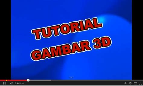 Image result for Tutorial Gambar 3B
