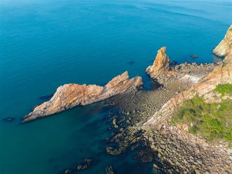 Spring seaside scenery of binhai road in dalian liaoning province china ...