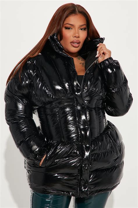 Hype Me Up Puffer Jacket - Black | Fashion Nova
