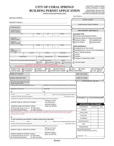 Coral Permit Application Form ≡ Fill Out Printable PDF Forms Online