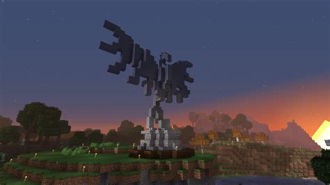 Image result for Minecraft Statues Phoenix Tutorial