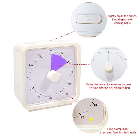 Silent 60 Minutes Google Timer Countdown Visual Ki... – Grandado