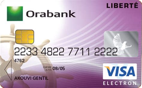 VISA prépayée LIBERTE