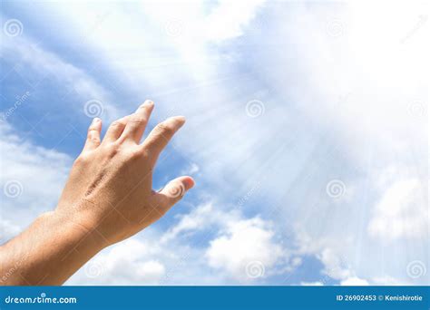 Hand reaching out stock image. Image of reaching, outstretched - 26902453