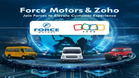 Force Motors Ties Up With Zoho To Digitise Dealer Operations | Times Drive