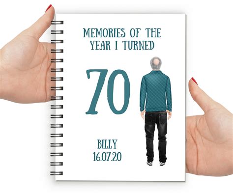 70th Birthday Gifts for Men, Personalised 70th Gift, 70 Birthday Gifts ...