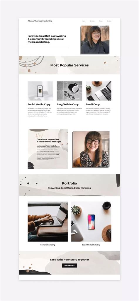 The Best Copywriting Portfolio Templates (Free & Responsive)